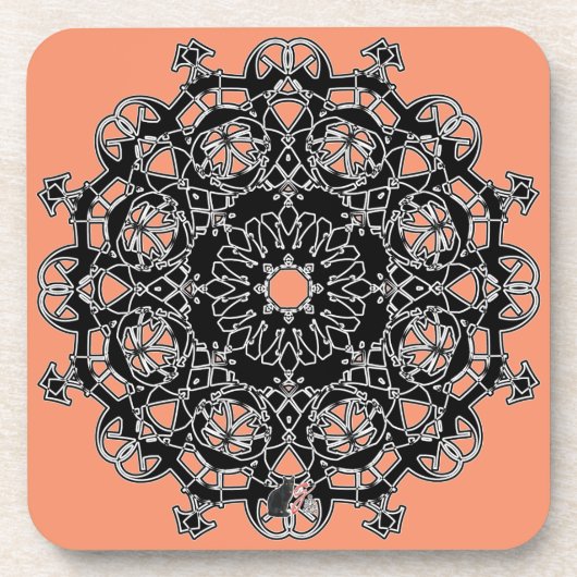 Honor Octa Glyph Dusk Bier Onderzetter (Voorkant)