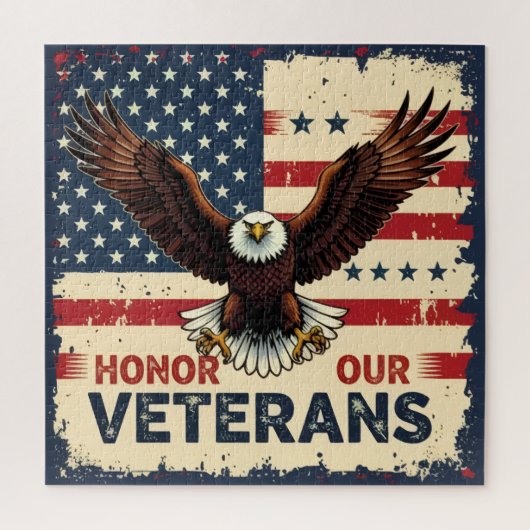  Honor Our Veterans Jigsaw Puzzle Legpuzzel (Verticaal)