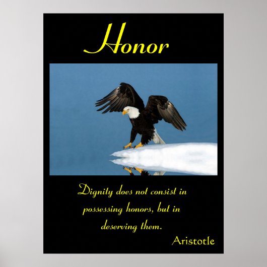 Honor Posters adelaar 16 (Voorkant)