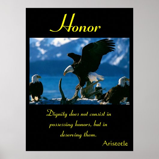 Honor Posters adelaar 17 (Voorkant)