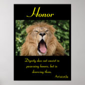 Honor Posters animal 24 (Voorkant)