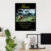 Honor Posters animal 48 (Thuiskantoor)