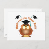 Honor Roll Briefkaart (Voorkant / Achterkant)