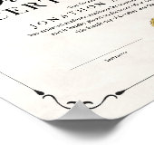 Honor Roll Certificate Poster (Hoek)