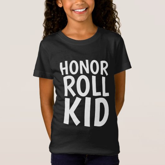 HONOR ROLL KIND KINDER T-SHIRS T-SHIRT (Voorkant)