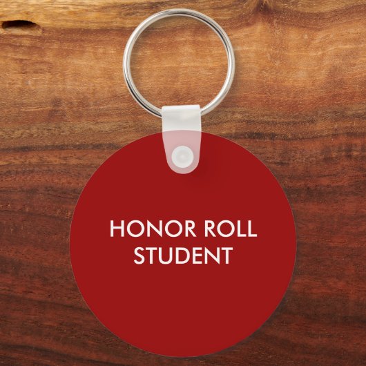 HONOR ROLL STUDENT Sleutelhanger (Voorkant)