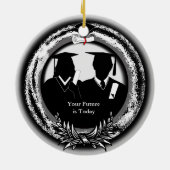 Honor Student Award klasse of 2011 Ornament Silver (Achterkant)