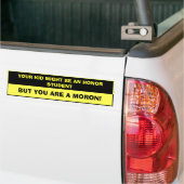Honor Student Bumpersticker (Op Truck)