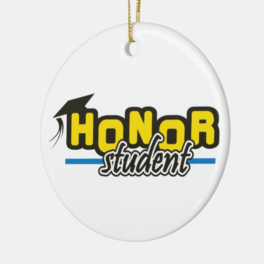 Honor Student Keramisch Ornament (Links)