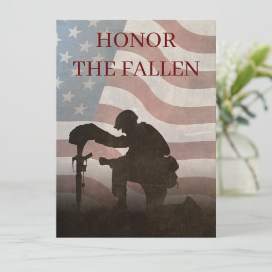 Honor The Fallen (Staand voorkant)