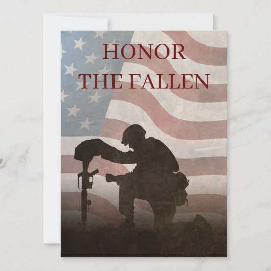 Honor The Fallen (Voorkant)