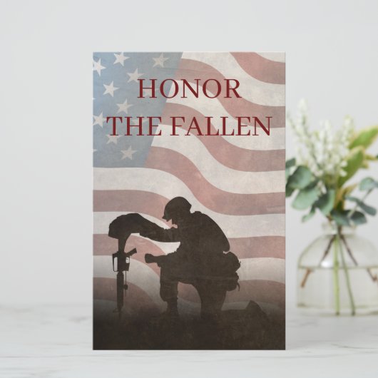 Honor The Fallen (Staand voorkant)