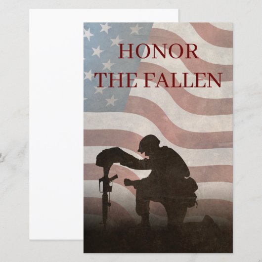 Honor The Fallen (Voorkant / Achterkant)