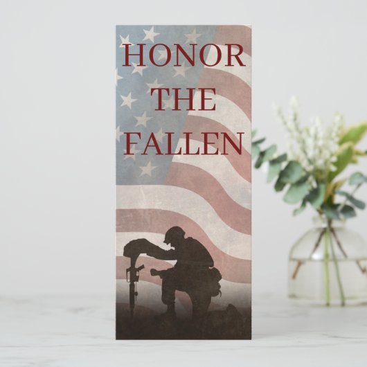 Honor The Fallen (Staand voorkant)