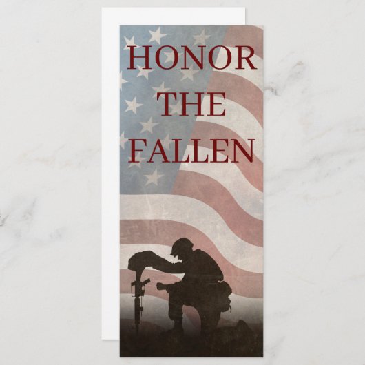 Honor The Fallen (Voorkant / Achterkant)