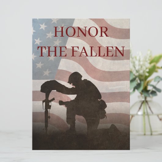 Honor The Fallen (Staand voorkant)