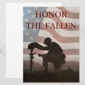 Honor The Fallen (Voorkant / Achterkant)