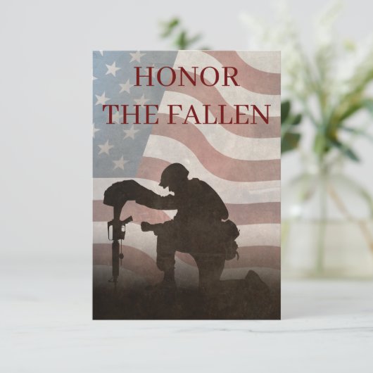 Honor The Fallen (Staand voorkant)