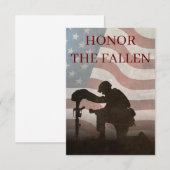 Honor The Fallen (Voorkant / Achterkant)