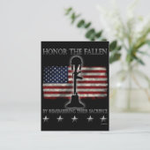Honor The Fallen Briefkaart (Staand voorkant)