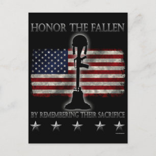 Honor The Fallen Briefkaart