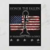 Honor The Fallen Briefkaart (Voorkant)