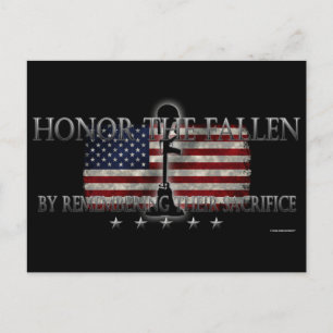 Honor The Fallen Briefkaart