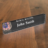 Honor The Fallen - Crest Naambordje (Zijkant)