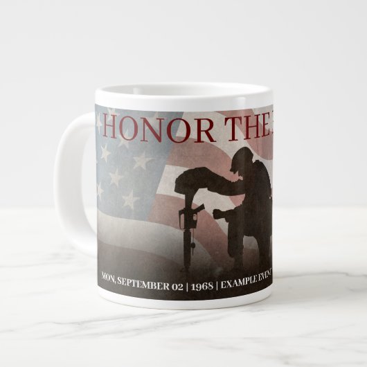 Honor The Fallen Grote Koffiekop (Links)