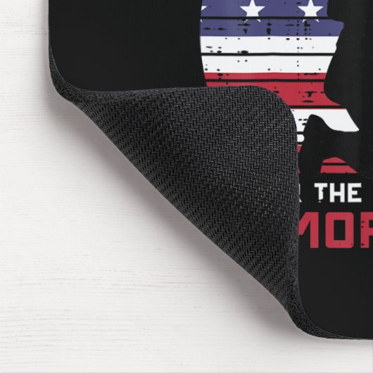 Honor the Fallen Heroes Memorial Day US Flag Manne Muismat (Hoek)