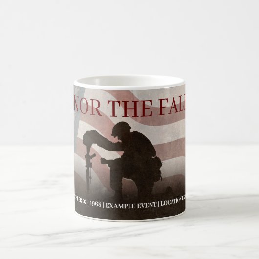 Honor The Fallen Koffiemok (Center)