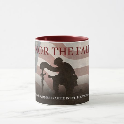 Honor The Fallen Mok (Midden)