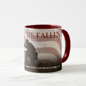 Honor The Fallen Mok (Voorkant rechts)