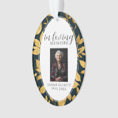 Honor the life of a loved one Acrylic Ornament (voorkant)