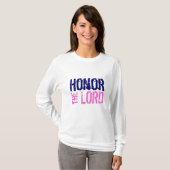 Honor the Lord T-shirt (Voorkant volledig)