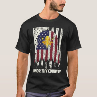 Honor Thy American Independence USA Freedo T-shirt