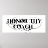 Honor Thy Coach Poster (Voorkant)
