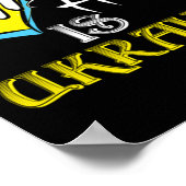Honor to Oekrainian soldiers Poster (Hoek)