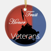 Honor Veterans Ornament (Voorkant)