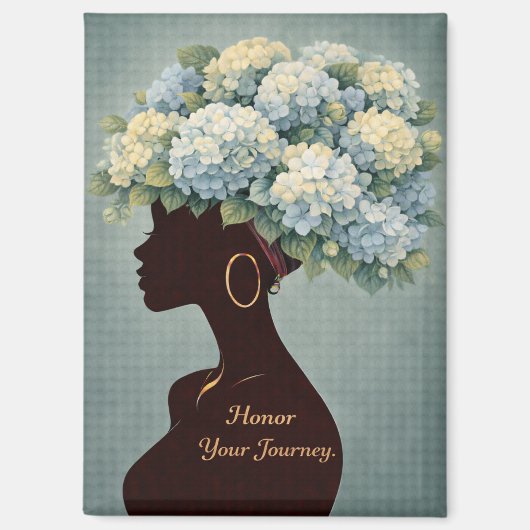 Honor Your Journey Inspirational Magnet (Voorkant)