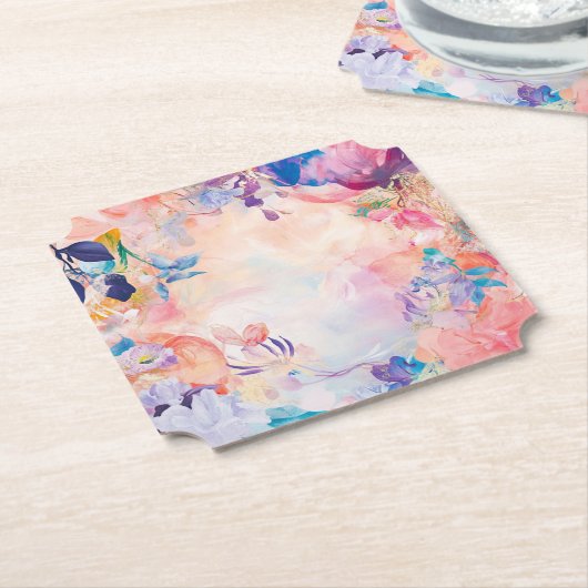 Honora Bierviltje Kartonnen Onderzetters (Gekanteld)