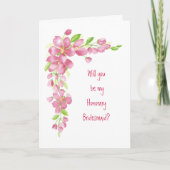 Honorary Bridesmaid  Cherry Blossom Pink (Voorkant)