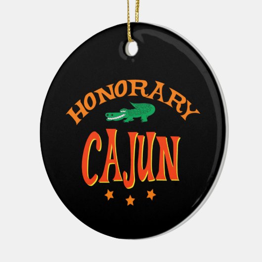 Honorary Cajun Keramisch Ornament (Links)