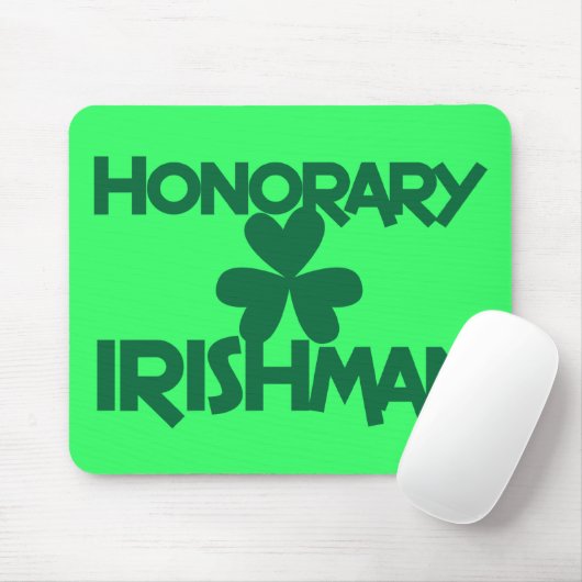 HONORARY IRISHMAN MUISMAT (Met muis)