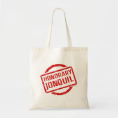 Honorary Jonquil tas, rood Tote Bag (Voorkant)