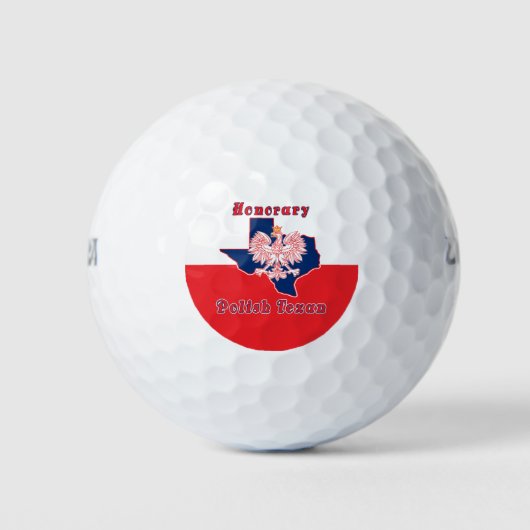 Honorary Poland Texan Golfballen (Voorkant)