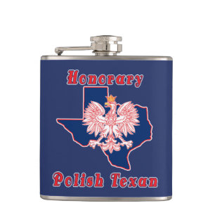 Honorary Poland Texan Heupfles