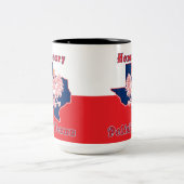 Honorary Poland Texan Tweekleurige Koffiemok (Center)