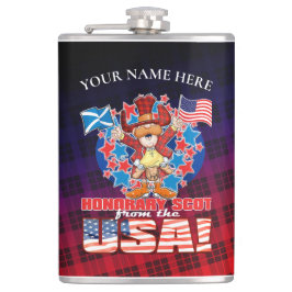 Honorary Scot uit de VS! Heupfles