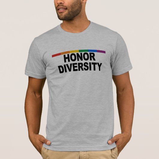 Honordiversiteit T-shirt (Voorkant)